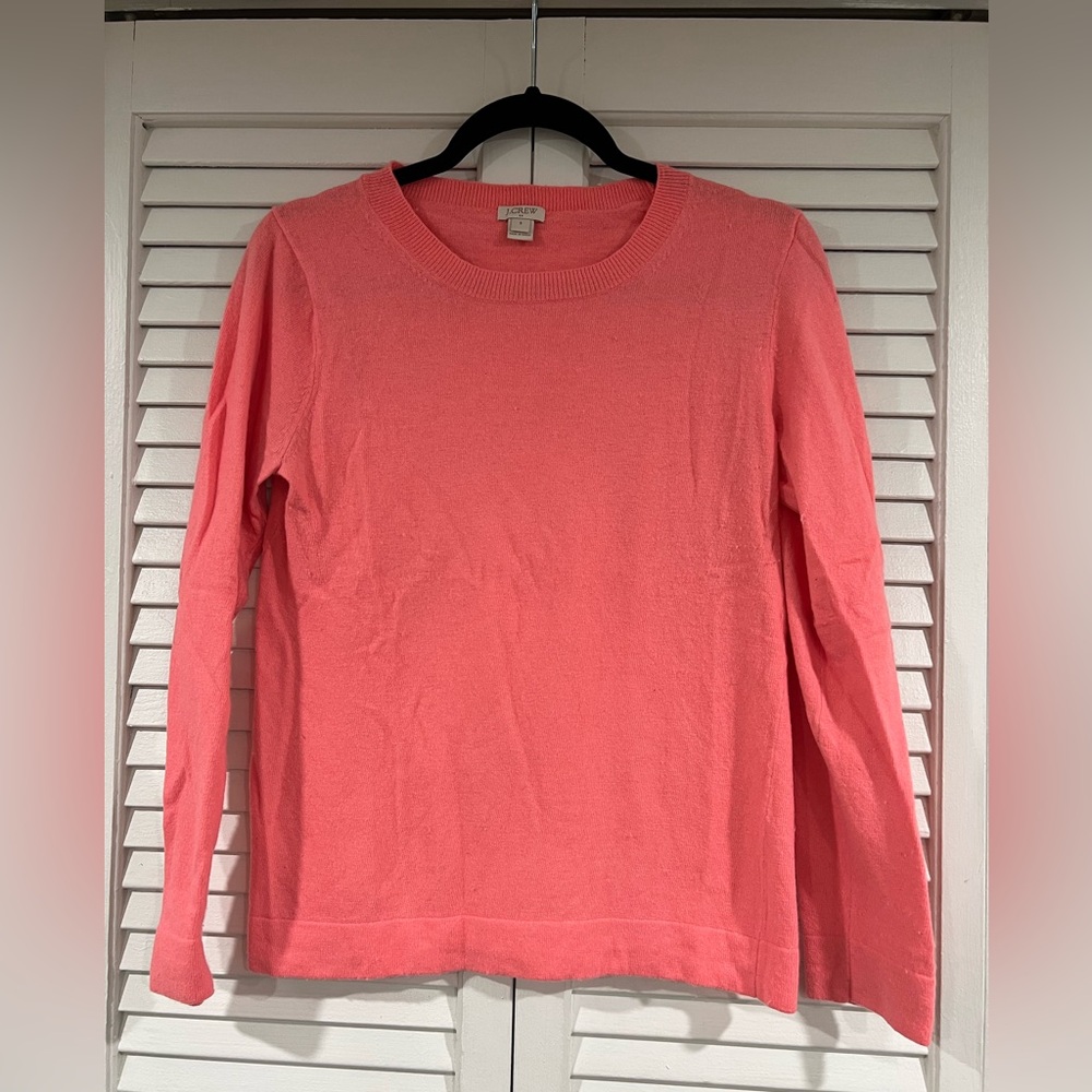 J Crew Sweater in Salmon